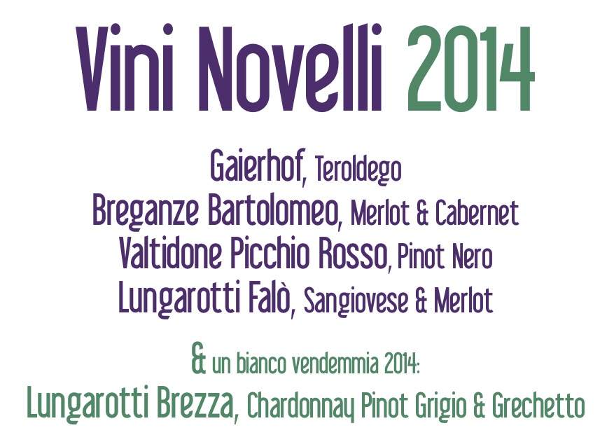 Giovedì 30 e Venerdì 31 Ottobre – Novelli 2014